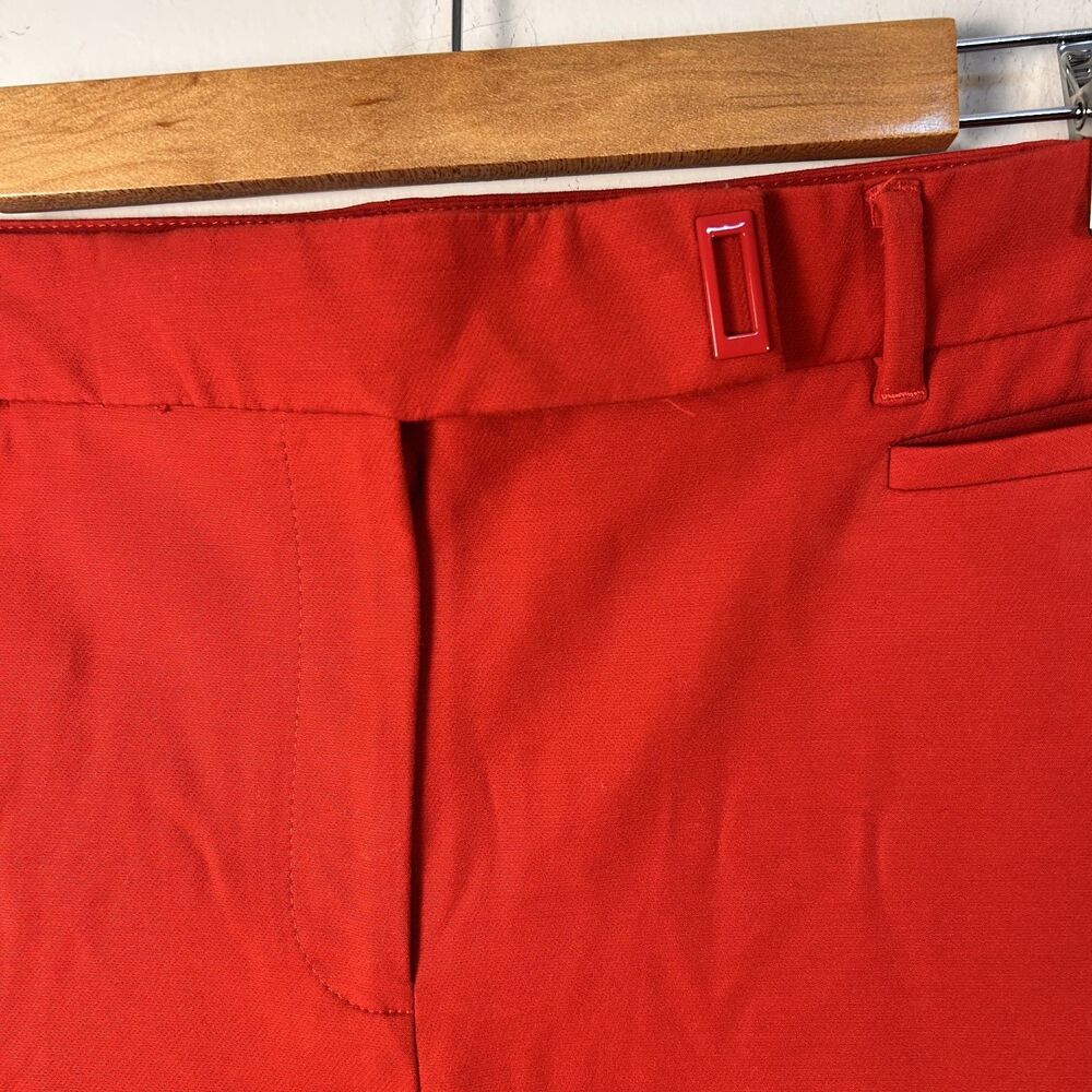 The Slim Crop Women's Crop Pants Size 10 Career Casual Stretch Pull On Trouser - Picture 4 of 12